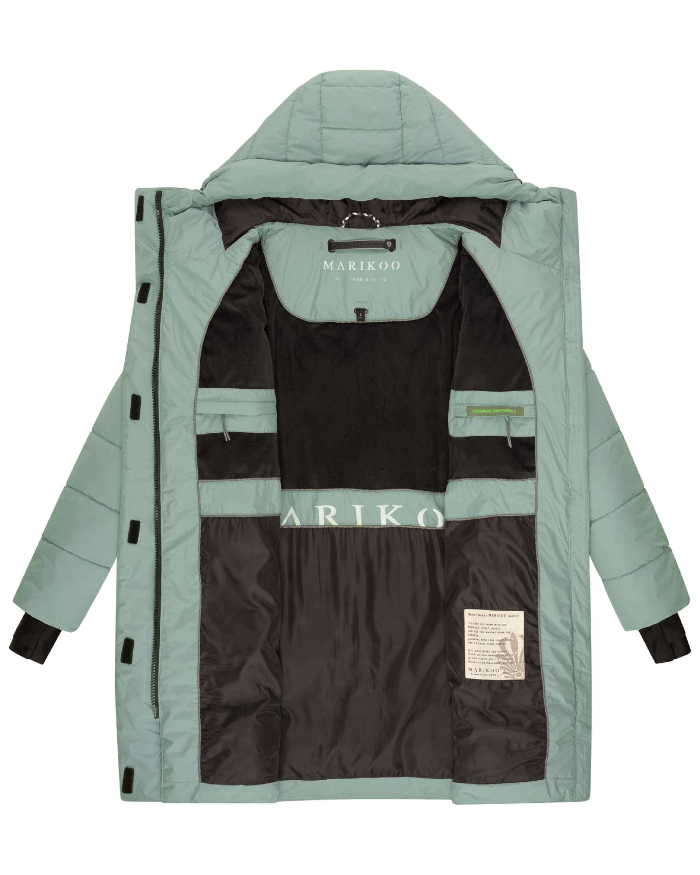 MARIKOOZimski kaput 'Kaituu XVI' - zelena boja