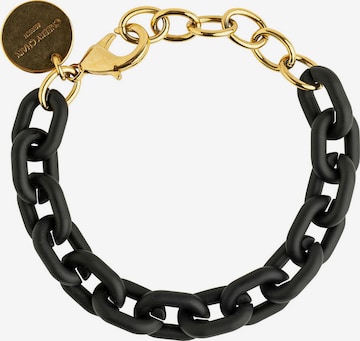 Bracelet 'Lio' Cheeky Chain Munich en noir : devant