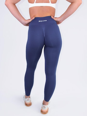 Impulse Fitwear Skinny Sports trousers 'Perfomance' in Purple