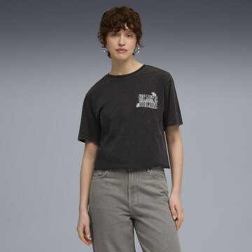 PUMA Shirt in Black: front