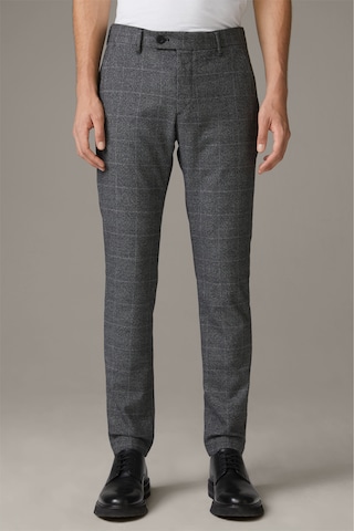 STRELLSON Slim fit Chino Pants 'Code ' in Grey: front