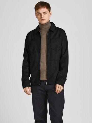 Veste mi-saison 'Cooper' JACK & JONES en noir : devant