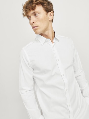 JACK & JONES Regular fit Button Up Shirt in White