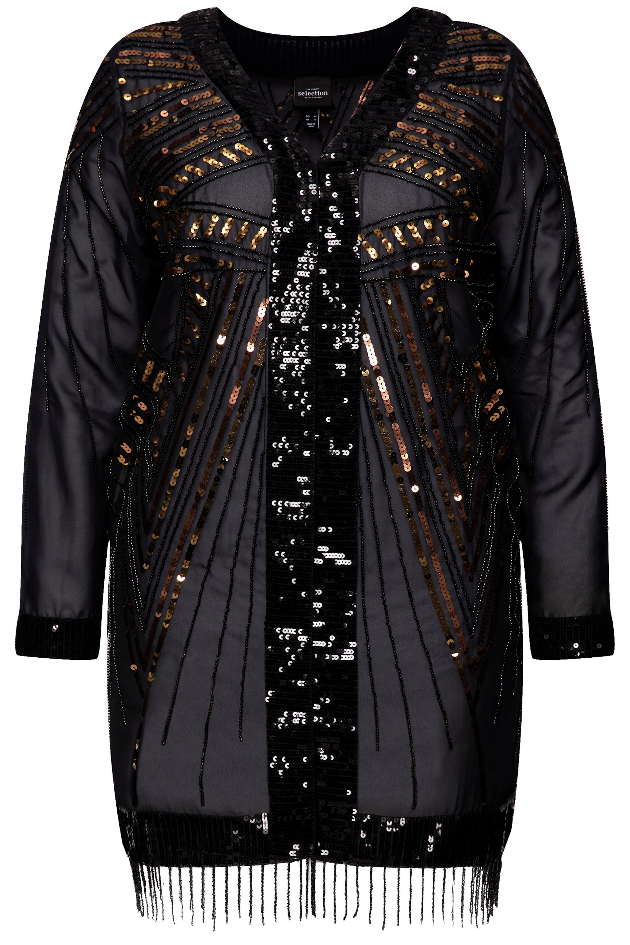 Ulla Popken Tunic in Black: front