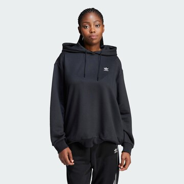 ADIDAS ORIGINALS Sweatshirt 'Trefoil' i sort: forside