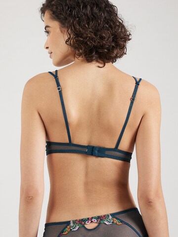 ETAM Push-up BH 'GOURMANDISE' in Blau