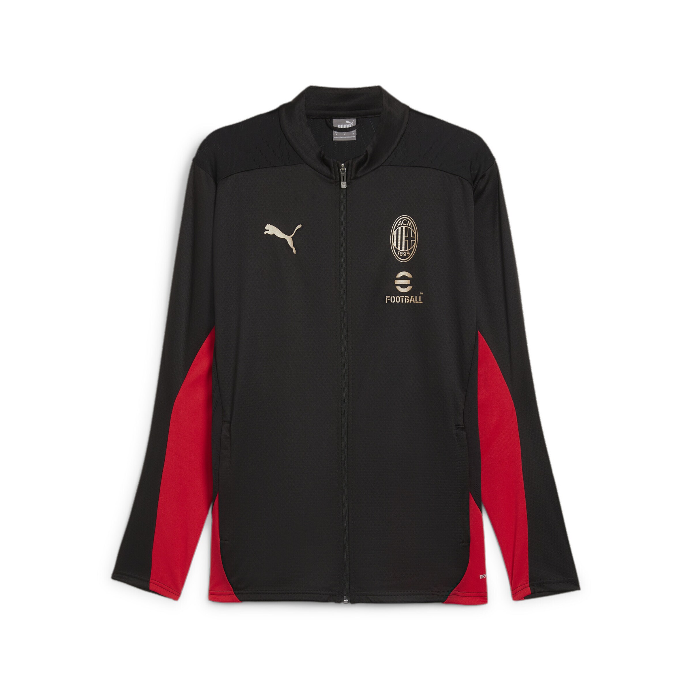 Veste de sport 'AC Milan' PUMA en noir : devant