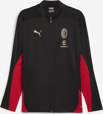 Veste de sport 'AC Milan' PUMA en noir : devant