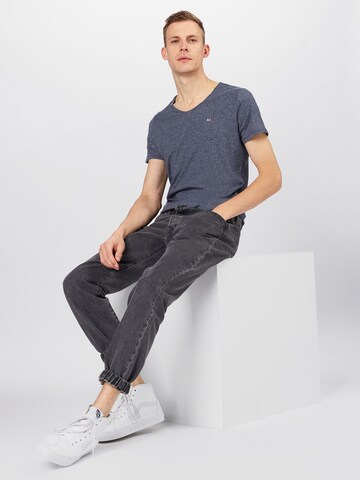 Tommy Jeans Regular Fit Bluser & t-shirts 'Jaspe' i blå