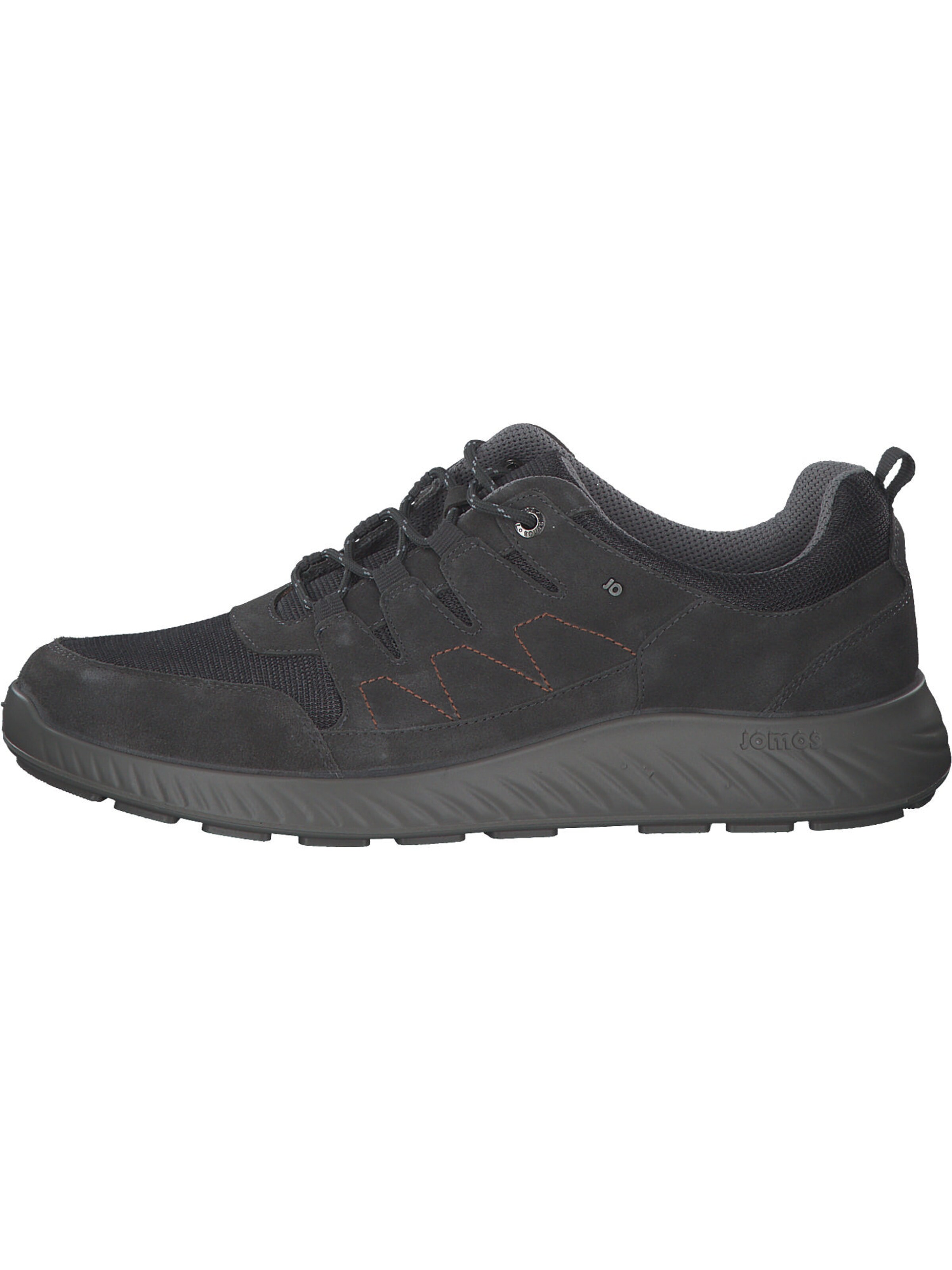 JOMOS Athletic lace-up shoe 'Menora' in Grey