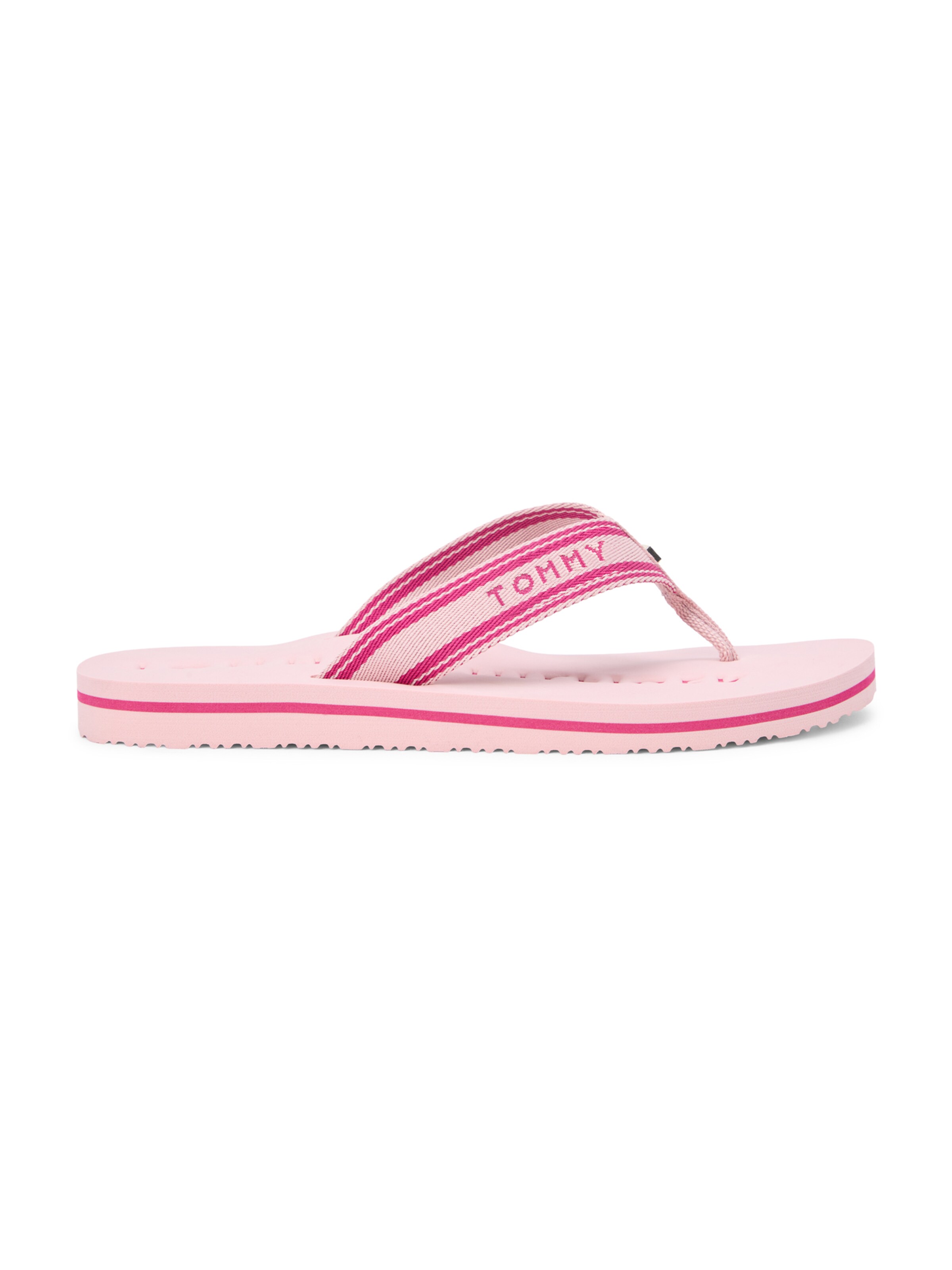 TOMMY HILFIGER Zehentrenner in Pink