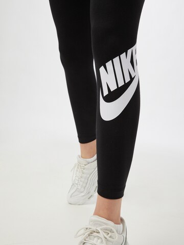 Nike Sportswear Skinny Leggings 'Essential' in Schwarz