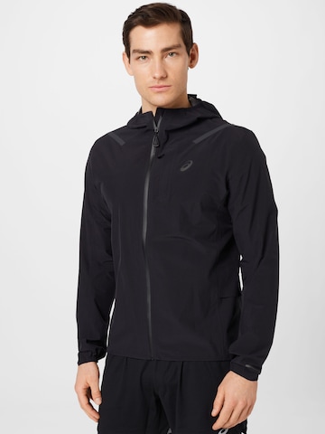 ASICS Athletic Jacket 'ACCELERATE 2.0' in Black: front