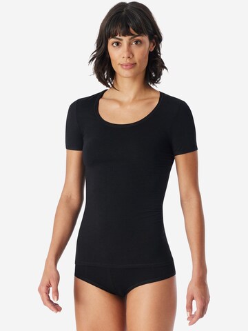 SCHIESSER Undershirt 'Personal Fit' in Black