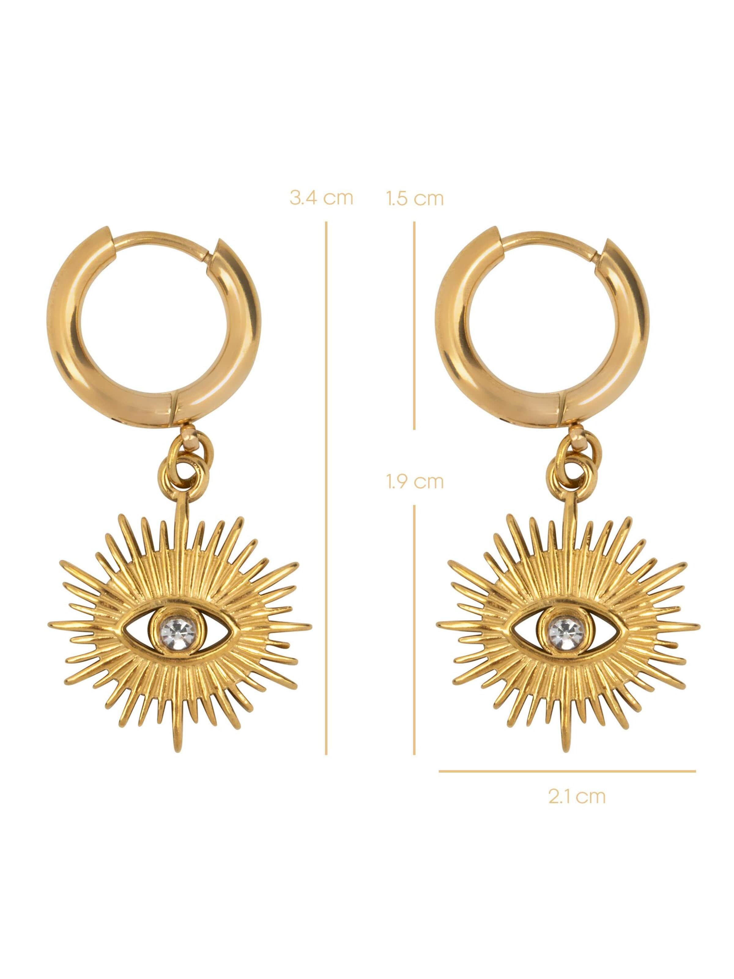 Boucles d'oreilles 'Astral Queen' Chic by Lirette en or
