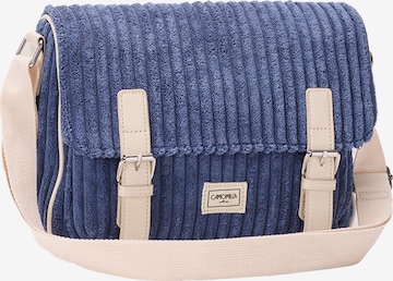 Borsa a spalla di Camomilla Italia in blu: frontale