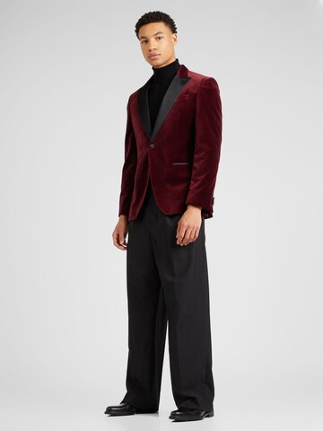 BOSS Slim fit Blazer 'H-Hutson-Tux' in Red