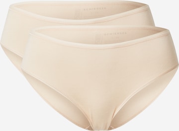 Slip SCHIESSER en beige : devant