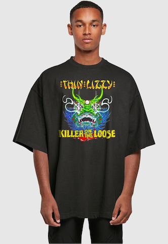 Merchcode Shirt 'Thin Lizzy - Killer' in Zwart: voorkant