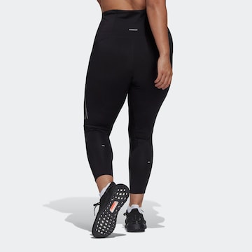 ADIDAS SPORTSWEAR Skinny Workout Pants 'Own The Run ' in Black