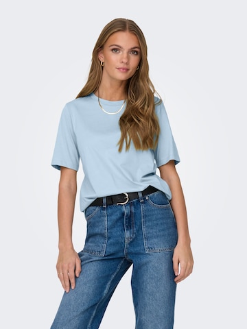 ONLY T-Shirt in Blau: Vorderseite