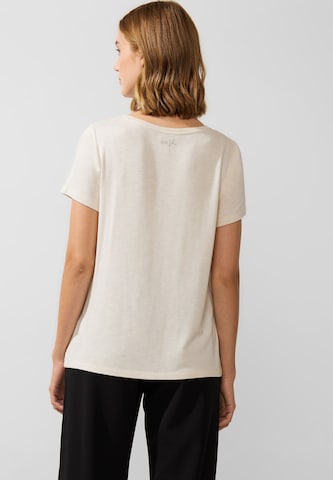 STREET ONE T-Shirt in Beige