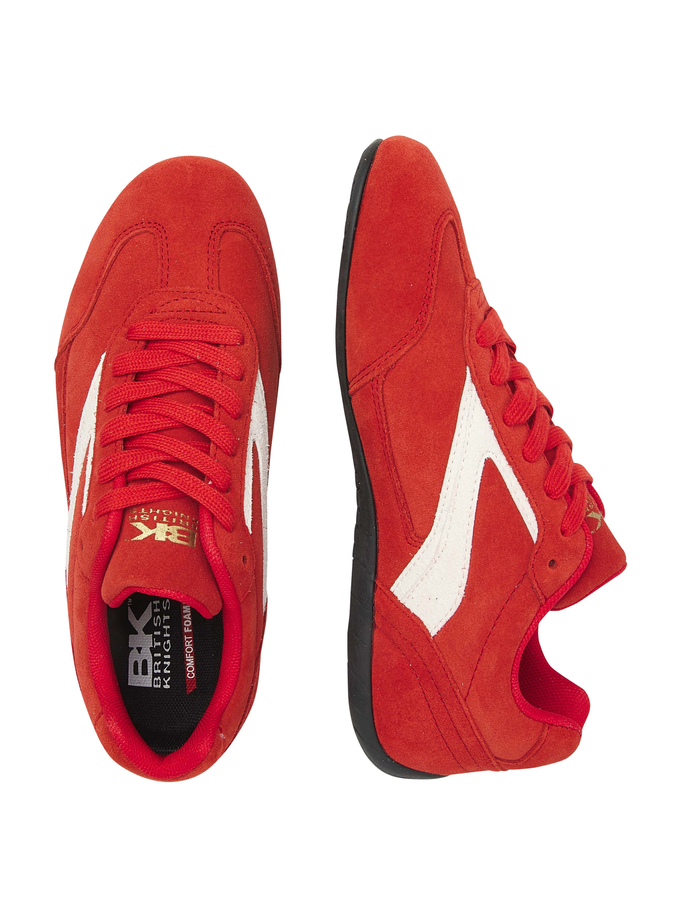 BRITISH KNIGHTS Sneakers laag ' SWAYCO ' in Rood
