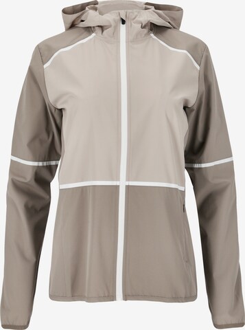 ENDURANCE Athletic Jacket 'Flothar' in Grey: front