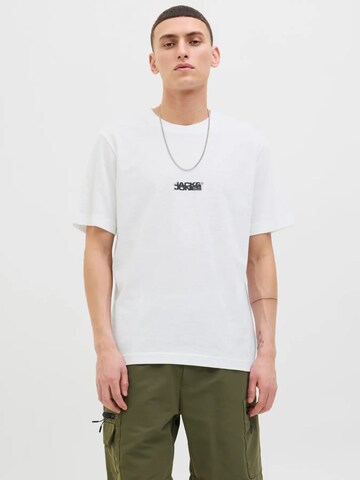 JACK & JONES Shirt in White: front