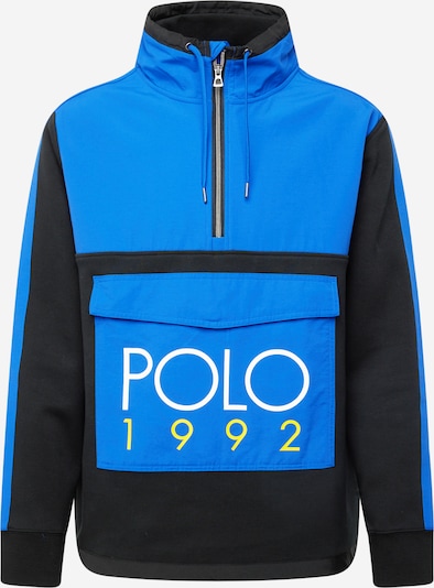 Polo Ralph Lauren Sweat-shirt en bleu / jaune / noir / blanc, Vue avec produit