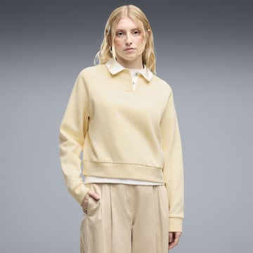 PUMA Sweatshirt 'Class' in Yellow: front