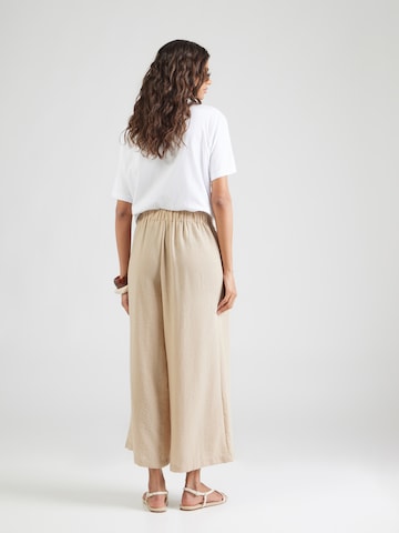 ABOUT YOU Wide Leg Hose 'Ellen' in Beige