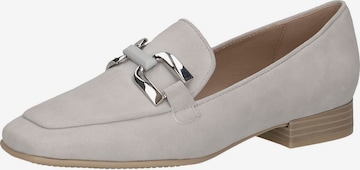 CAPRICE Classic Flats in Beige: front