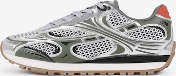 BRONX Platform trainers 'Tro-Nic' in Green: front