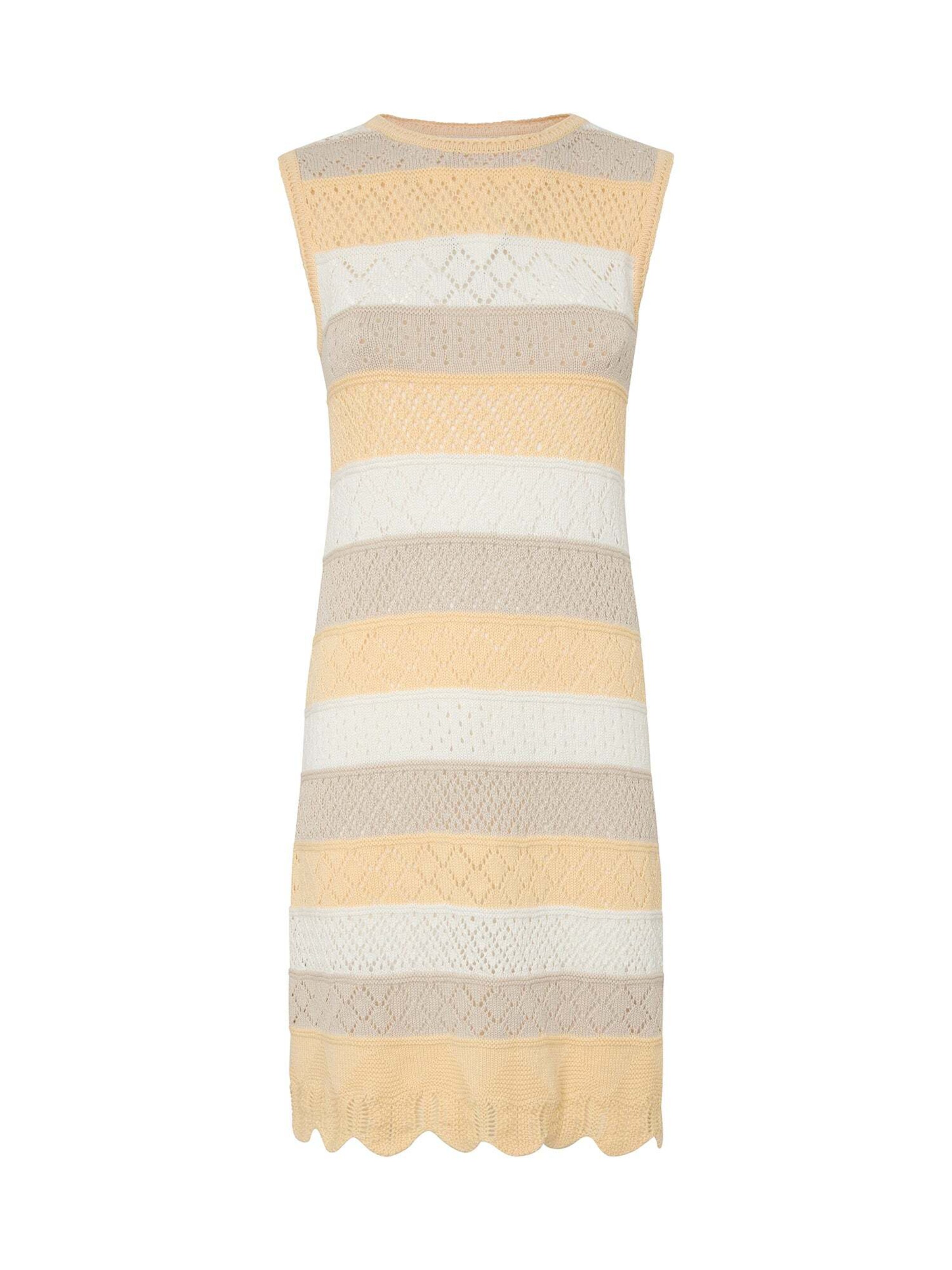 Pepe Jeans Jurk 'INGRID' in Beige: voorkant