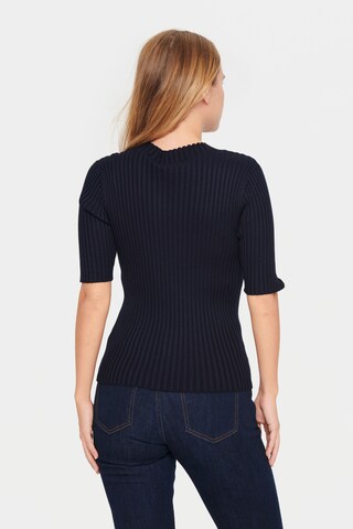 SAINT TROPEZ Sweater 'Dania' in Black