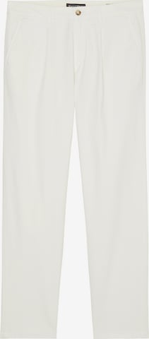 Marc O'Polo Chino Pants in White: front