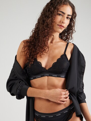 Triangolo Reggiseno 'JANE' di GUESS in nero: frontale