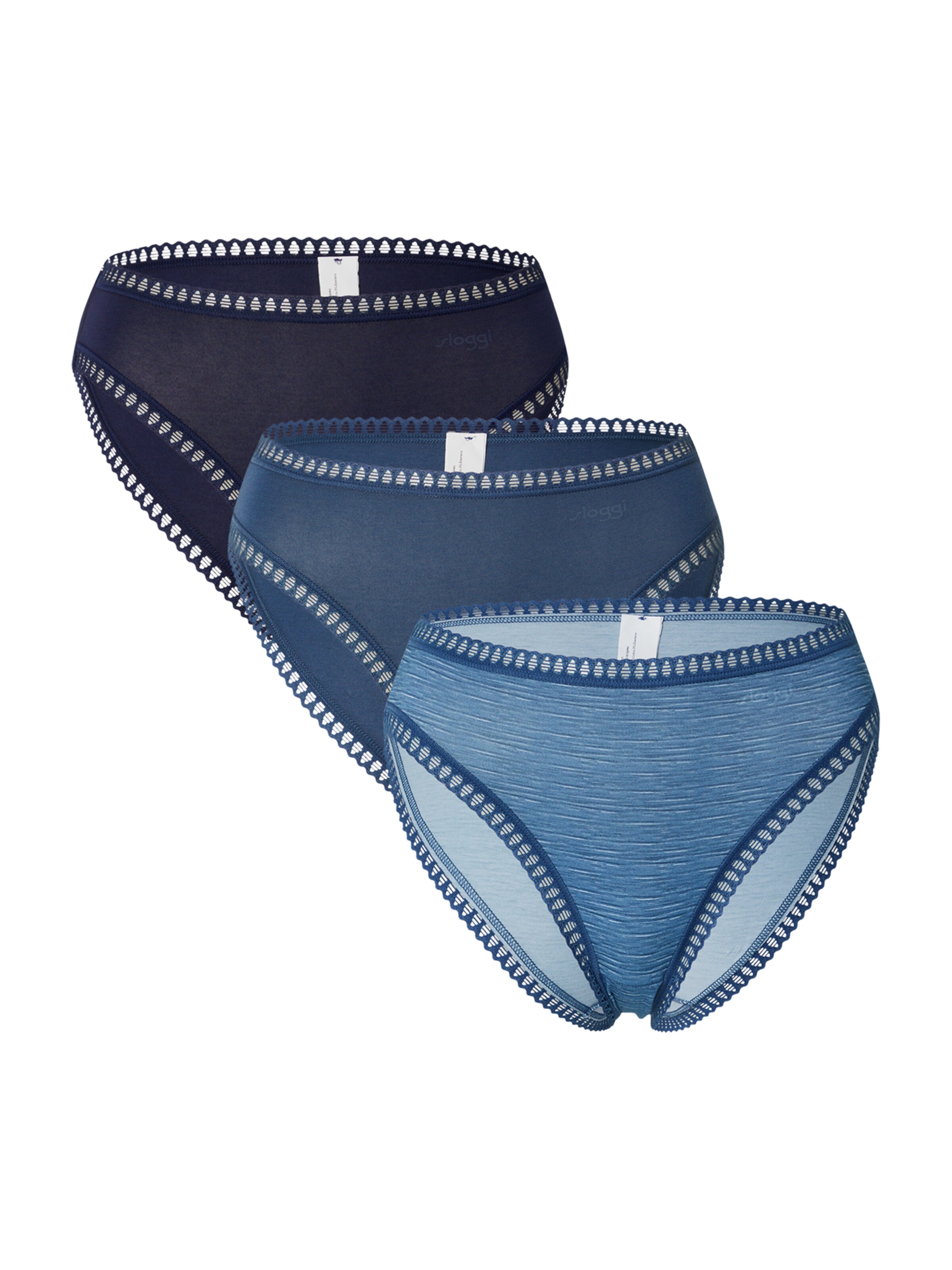 SLOGGI Panty in Blue: front