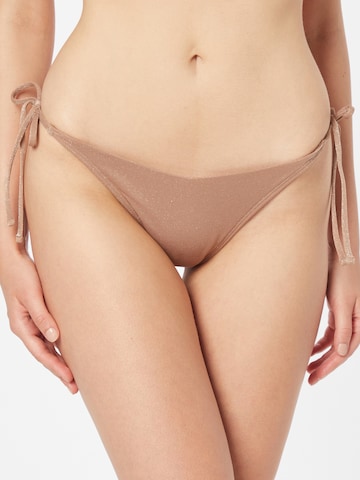 Abercrombie & Fitch Bikini Bottoms in Brown: front