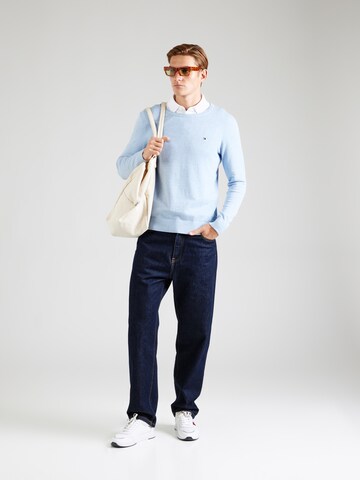 Pull-over 'Essential' TOMMY HILFIGER en bleu