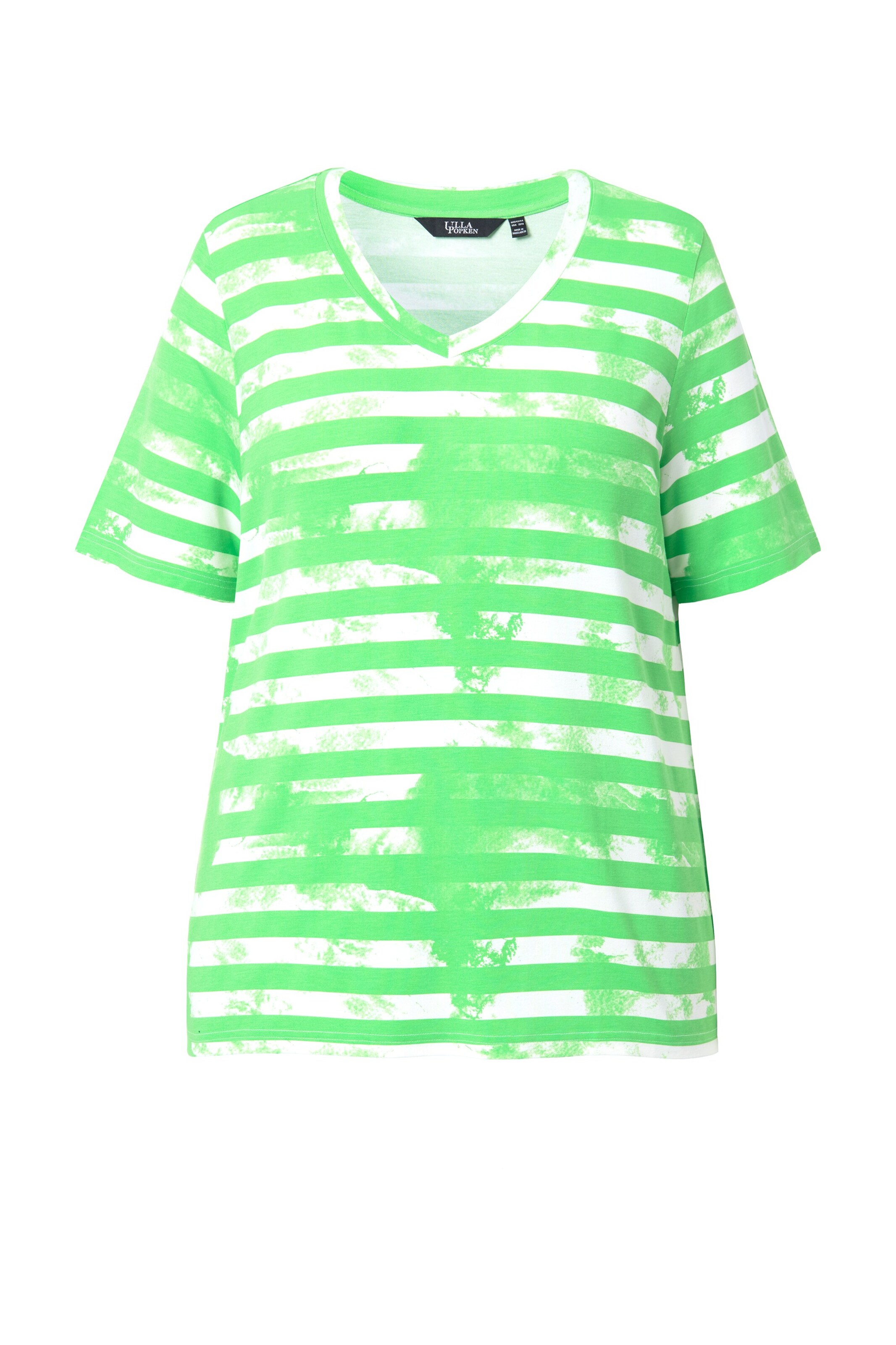 Ulla Popken Shirt in Groen: voorkant