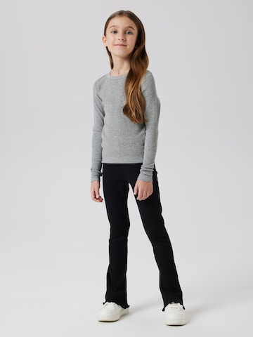NAME IT - Bootcut Leggings 'NKFNAKAL' em preto