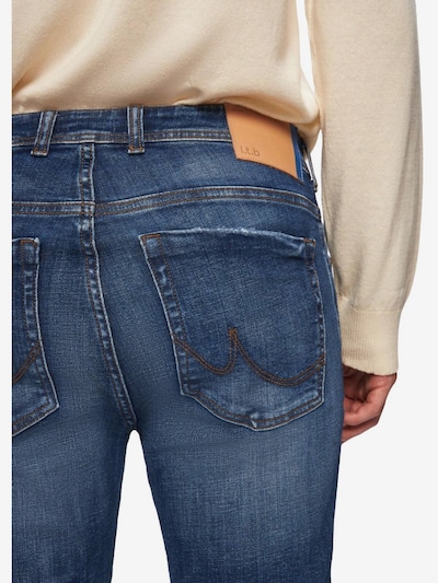 LTB Jeans Vaquero 'LTB Jeans Herren Tinman 400 Straight Leg Jeanshose mit mittelhohem Bund' en 33/30 en azul, Vista del producto