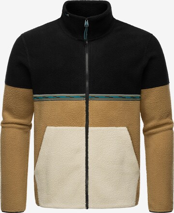 Ragwear Fleece Jacket ' Lonndy ' in Beige: front