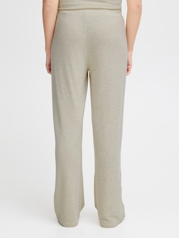 ICHI Regular Broek 'YOSE' in Beige