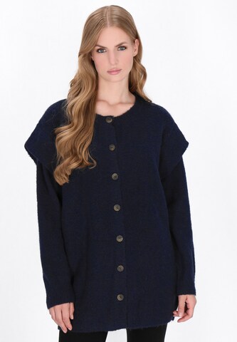 DreiMaster Vintage - Casaco de malha em azul: frente