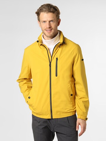 bugatti Between-Season Jacket in Yellow: front