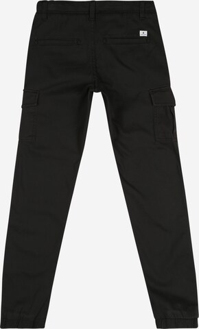 Jack & Jones Junior - Tapered Pantalón 'MARCO' en negro