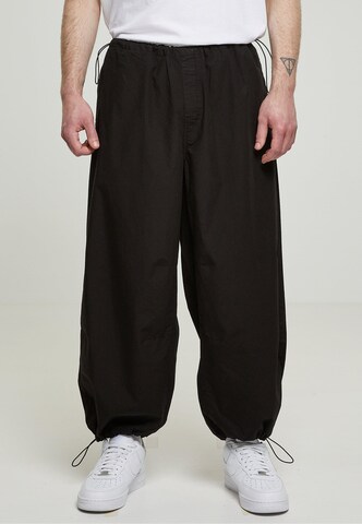 Effilé Pantalon Urban Classics en noir : devant